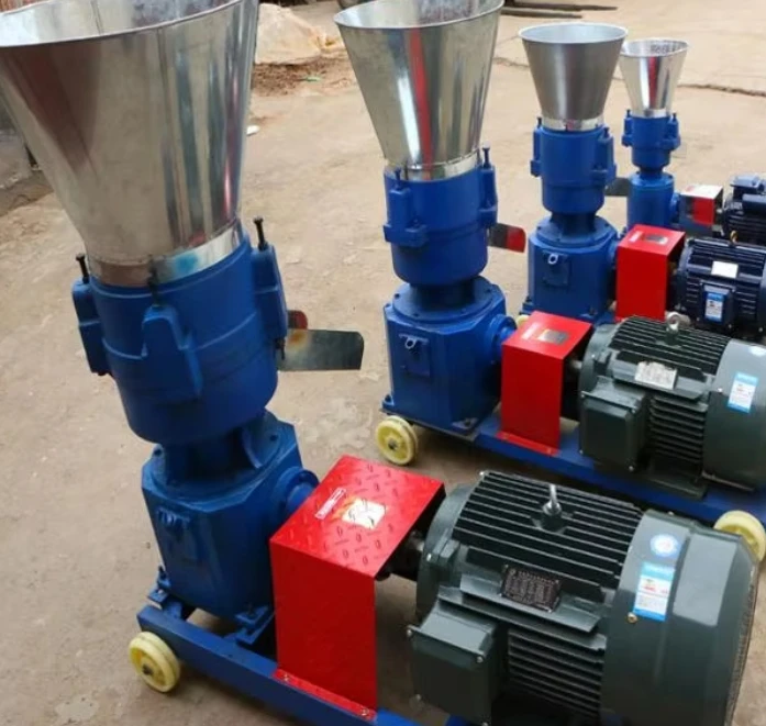 Two Phase Electricity Machine Pellets Alfalfa Pellet Complete Equipment Livestock Farming Feed Pellet Machine