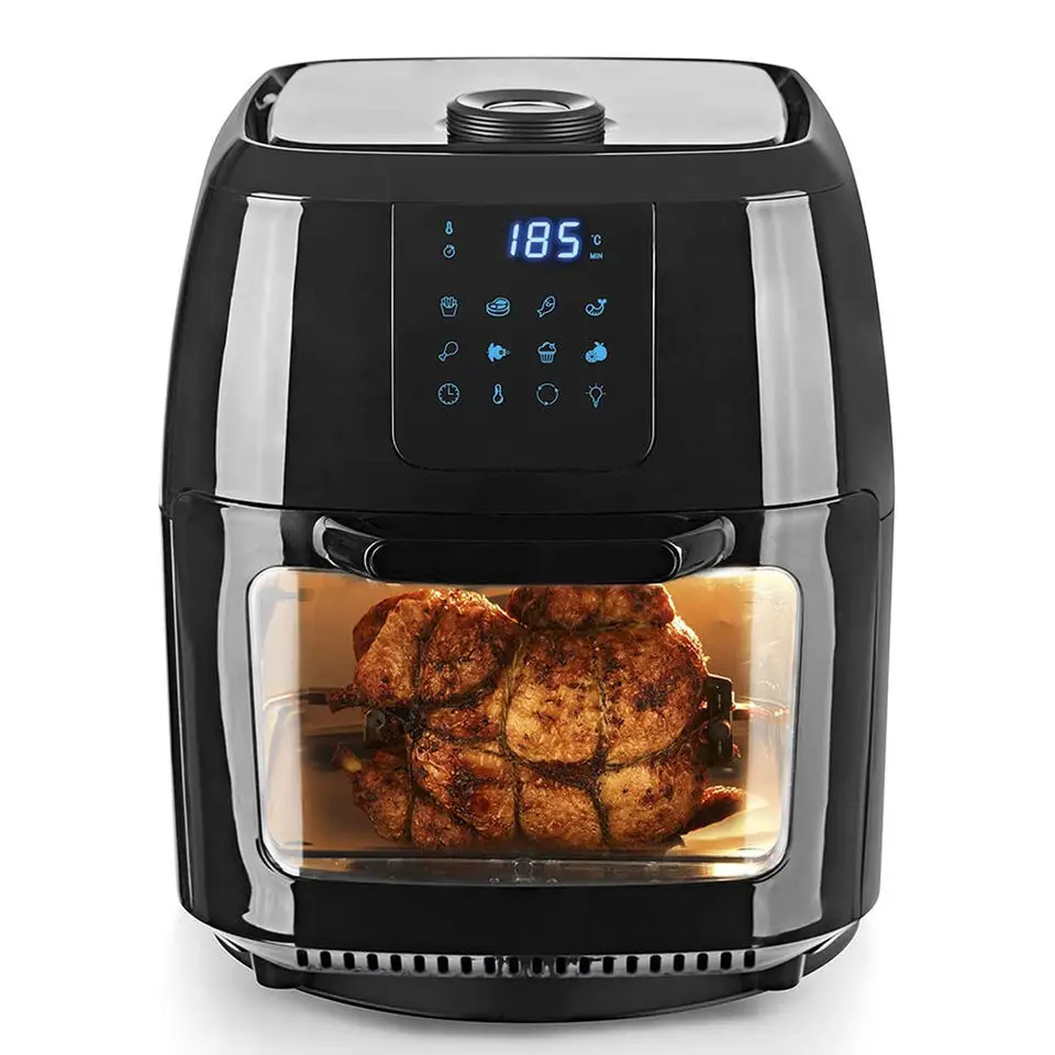 Aifa High Quality Small large Viewing Window 2L 3L 3.5L 4L 6 8 liters Touch Screen Glass Fryers Visual Air Fryer