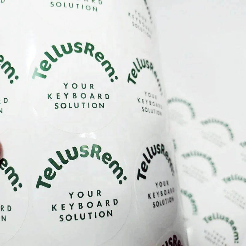 Anti-counterfeit destructive label sticker in sheets