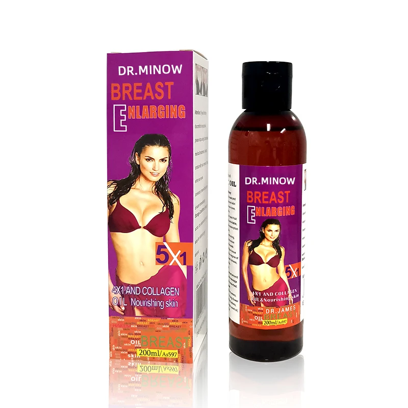 Factory OEM Natural Breast Enhance Chest Lifting Serum Oil Tightening Sexy Breast Massage Oil 200ml