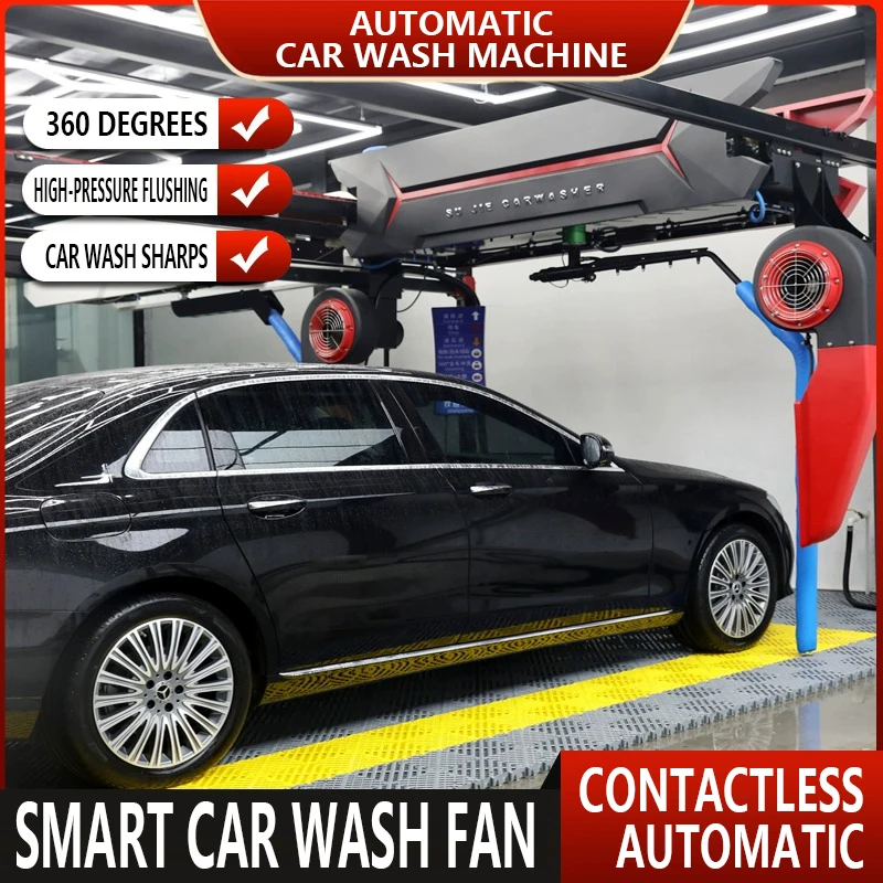 Factory Direct Door-to-Door Delivery 360 Touchless High Pressure Fully Automatic Car Wash Machine Made Durable Plastic Steel