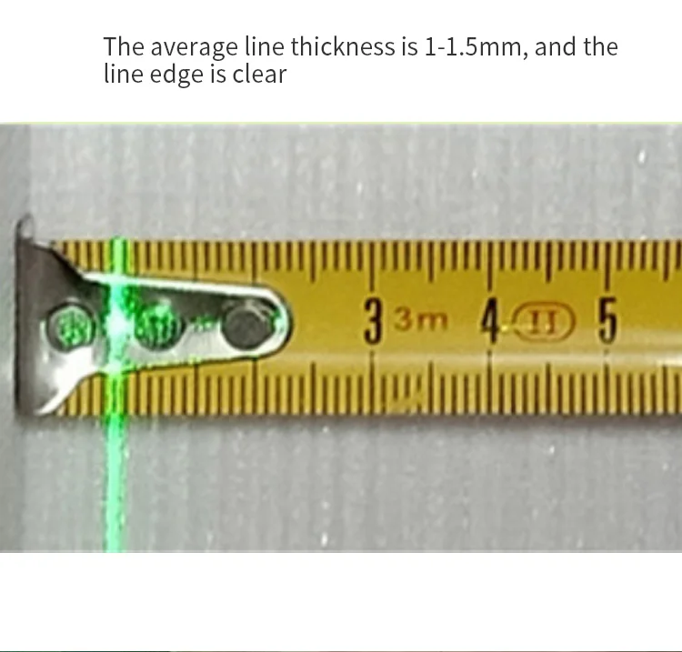 outdoor 3d portable mini laser level meter tool green light cross laser level measurement for construction