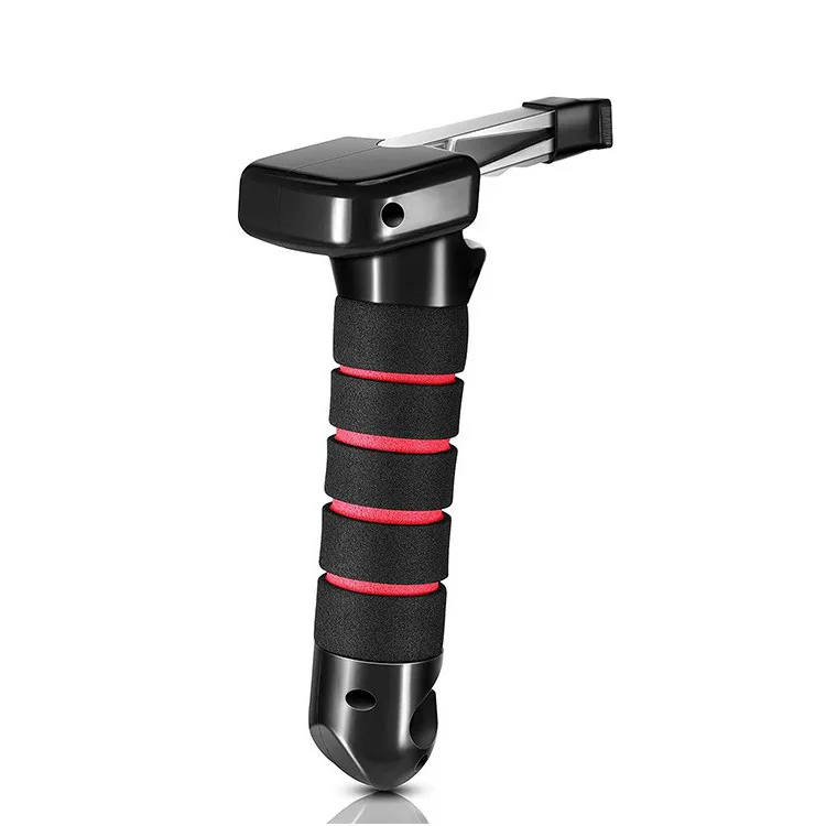 Portable Escape Aluminum Hammer Vehicle Seat Belt Cutter Automobile Window Breaker Door Assist Handles