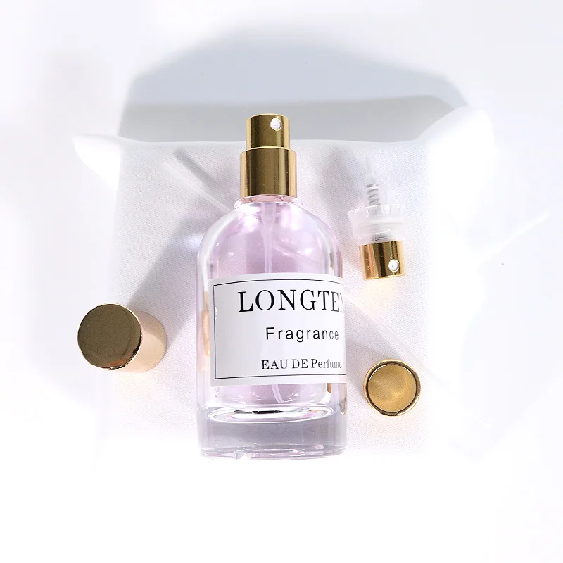 Wholesale perfumes Logo Packaging Boston unique Shape 30ml 50ml 100ml Glass Perfume Bottles With Cap Box