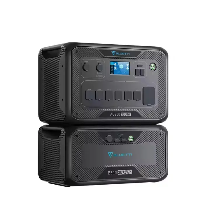 Bluetti AC300 & B300 резервные 3000 Вт портативные генераторы электростанций для кемпинга с Европейским складом