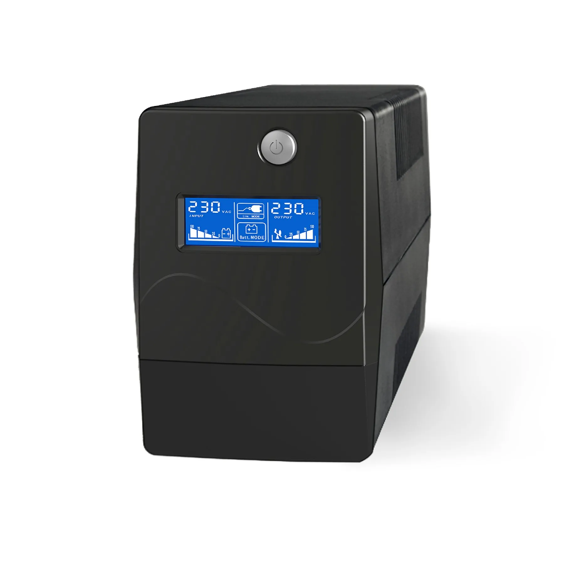 Offline Line Interactive Uninterruptible Power Supply UPS 1000va 600W 1200va 720W UPS for Backup with AVR