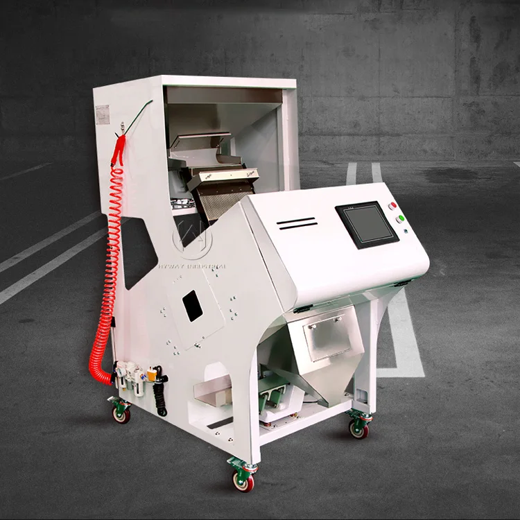 50-1500kg/h ccd camera color sorter metal color sorter machine ejector color sorter