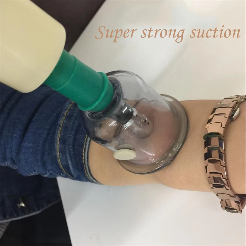 Wholesale Chinese traditional silicone hijama cupping cups therapy for body Cupping vacuum set massage