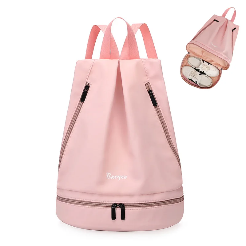 
New Design Waterproof Material Dry Wet Depart Swimming Travel Yoga Gym Backpack Bag 