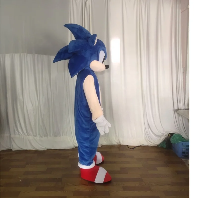 Костюм-талисман для взрослых Sonic Hedgehog