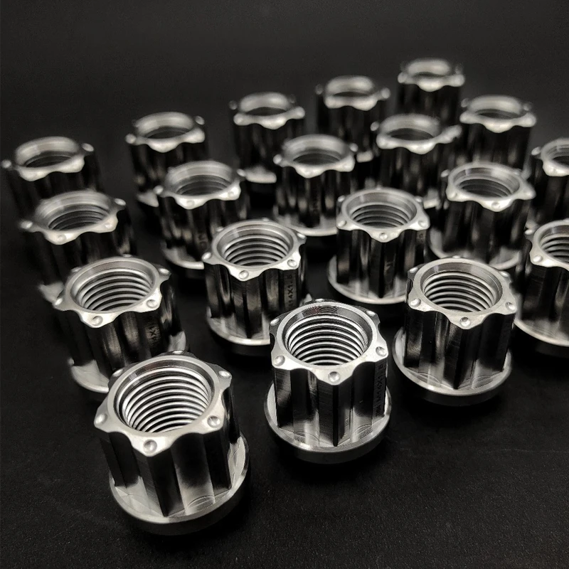 TC4 JDM Racing Wheel Nuts M14 x 1.5 M14*1.25 MM Blue Gold Silvery Titanium Lug Nuts m14x1.5