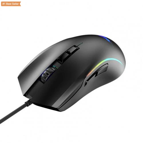 Wired Mouse Quick Response Plug Play RGB Light 7200 DPI Windows 7/8/10 for Windows Vista and for Windows XP Wi Gaming Mouse