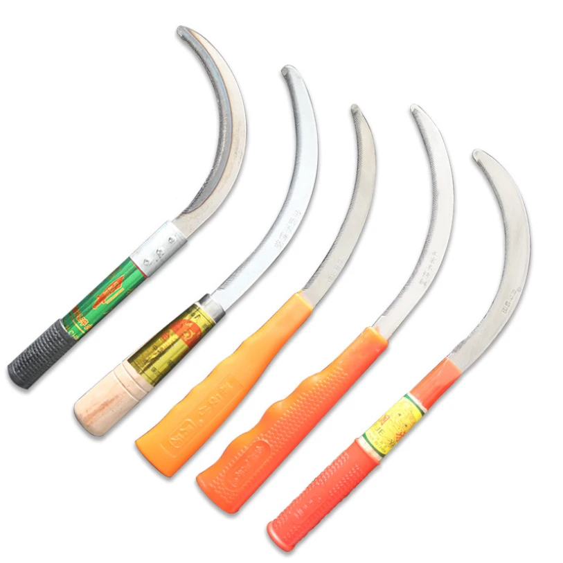 Manufacturers Farm Portable Forged Sharp Blade Agriculture Sickles Garden Tools