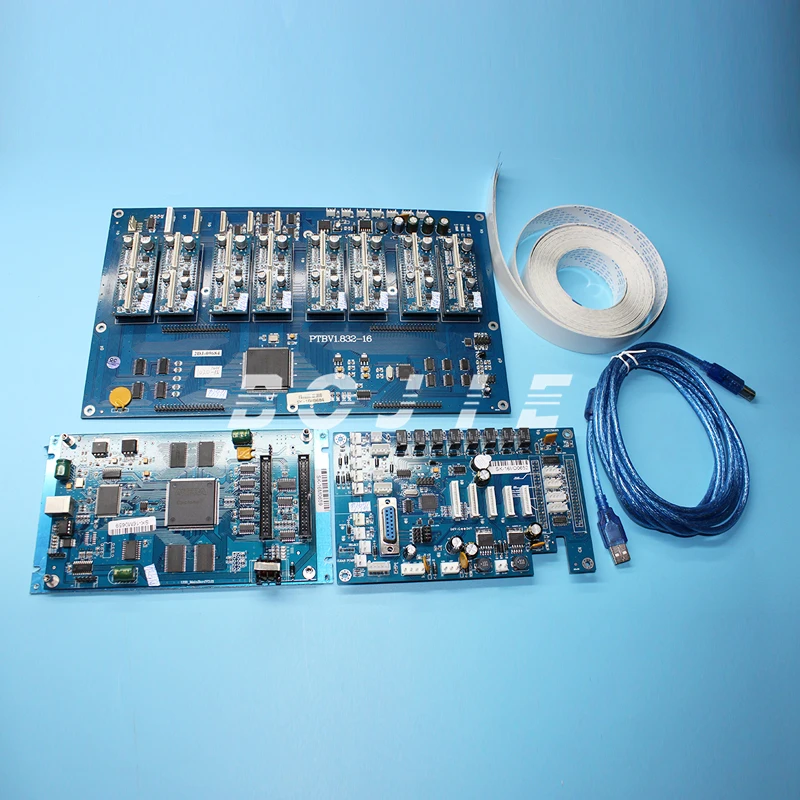 New Seiko Spare Parts SPT 510/1020 Set Board 6H/8H/12H/16H Board Kit for Infinity/Icontek/Challenger Inkjet Printer