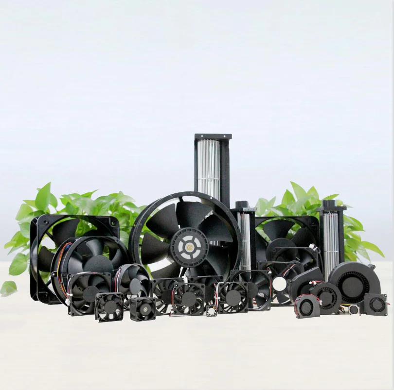 Factory Direct Sales Dissipation Fan Custom 5V12V24V48V 30 40 50 60 70 80 90 120 140 170CM AC EC DC Heat Dissipation Fan