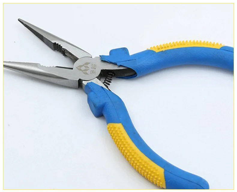 6 inch electrician household multifunctional American type long nose plier