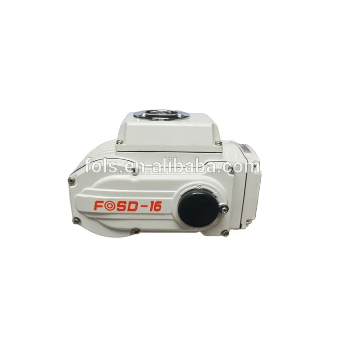 Micro 220V Quarter Turn Electric Actuator for butterfly Valve