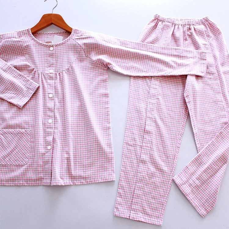 Paralysis Clothing Patient Care Pajamas Easy to Wear Off Clothes for Disability Elderly Surgery Patients Nursing Suit