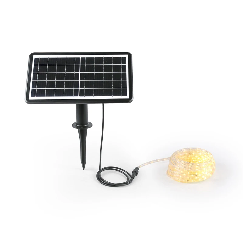 China Factory Seller Waterproof Ip67 Solar Led Strip Lights Solar Powered Decorative Landscape Lamps