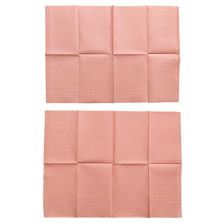 Dental Tie on Bib Disposables Bib Dental 3 Layers Dental Bib Disposable 3 Ply