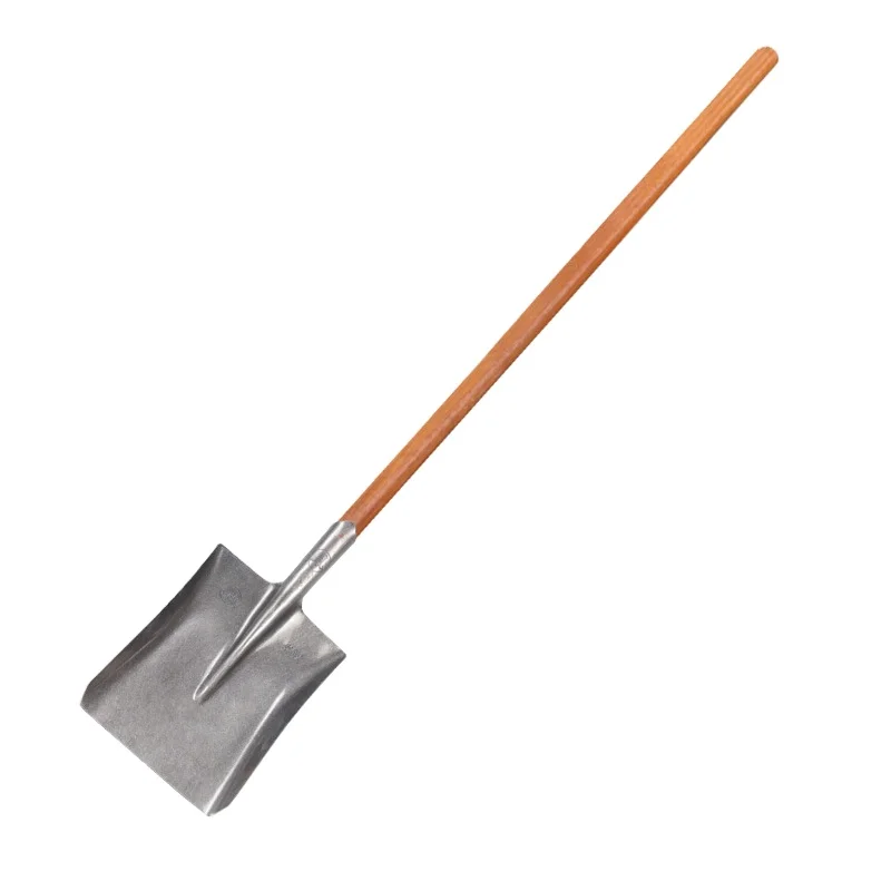 High Quality Household and Farming Metal Head Shovel With Wooden Handle at Garden