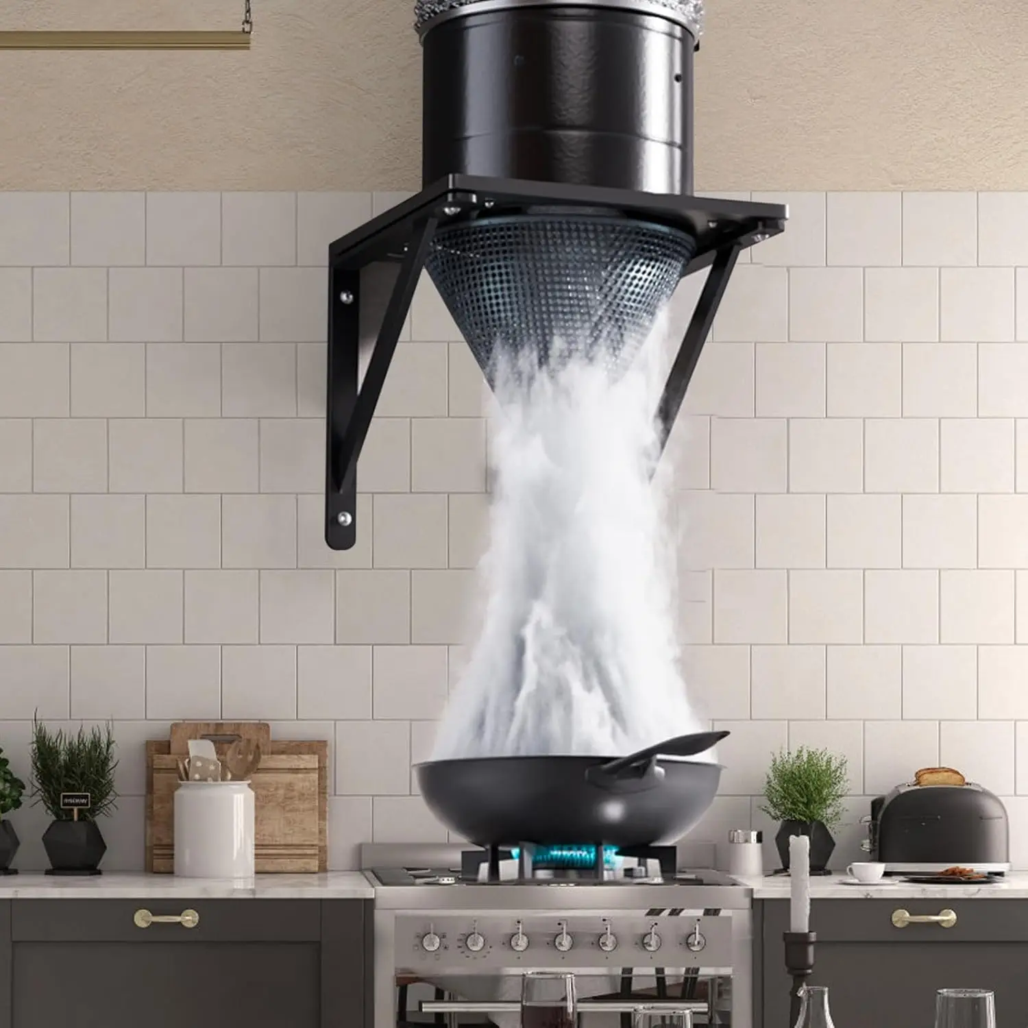 Durable Range Hood Outdoor RV Hotel Garage Applications Slim Easy Cleaning Features Exhaust Kitchen Cooker Hood Emerging Markets