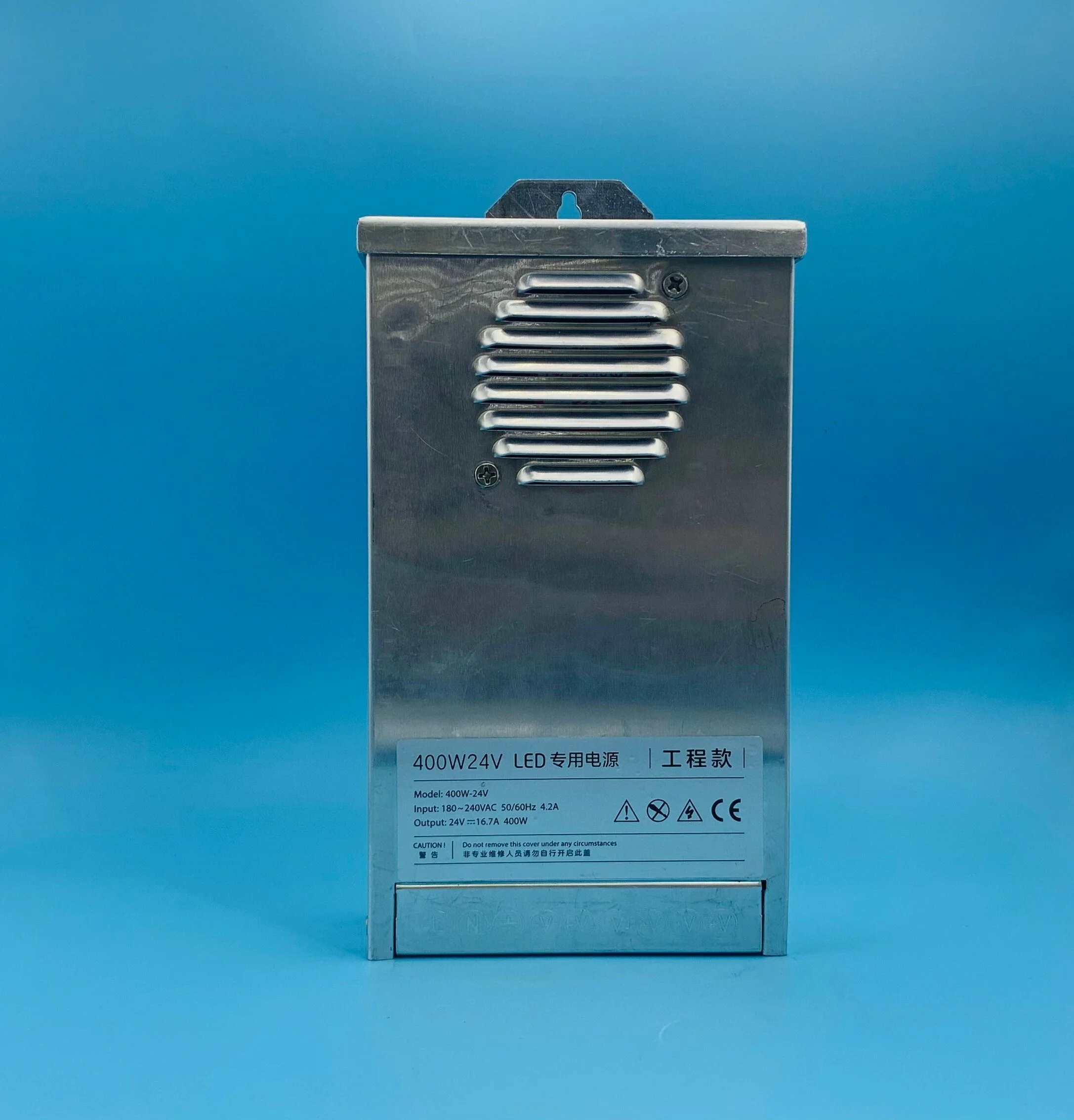 Power Supply Manufacturer Aluminum Case 16.7A 24V Outdoor Led Rainproof Power Supply 400W