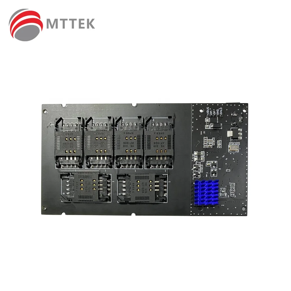 MCR2190-6SAM 13.56mhz ISO14443 NFC Contactless Smart Card Reader Embedded Module with 6 SAM ISO7816