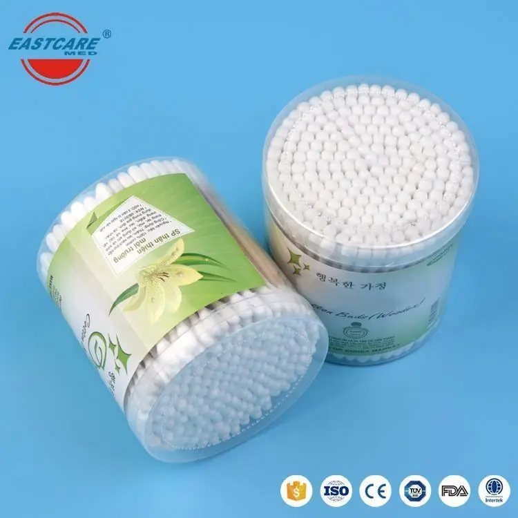 
Long micro for kids cosmetic swab holder bamboo cotton swabs 