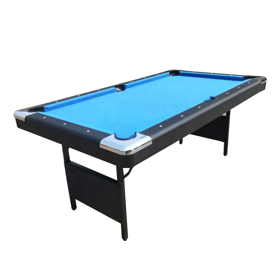 Factory Direct Sale Home Use Foldable Billiard Snooker table 6Ft Portable Folding Pool Table