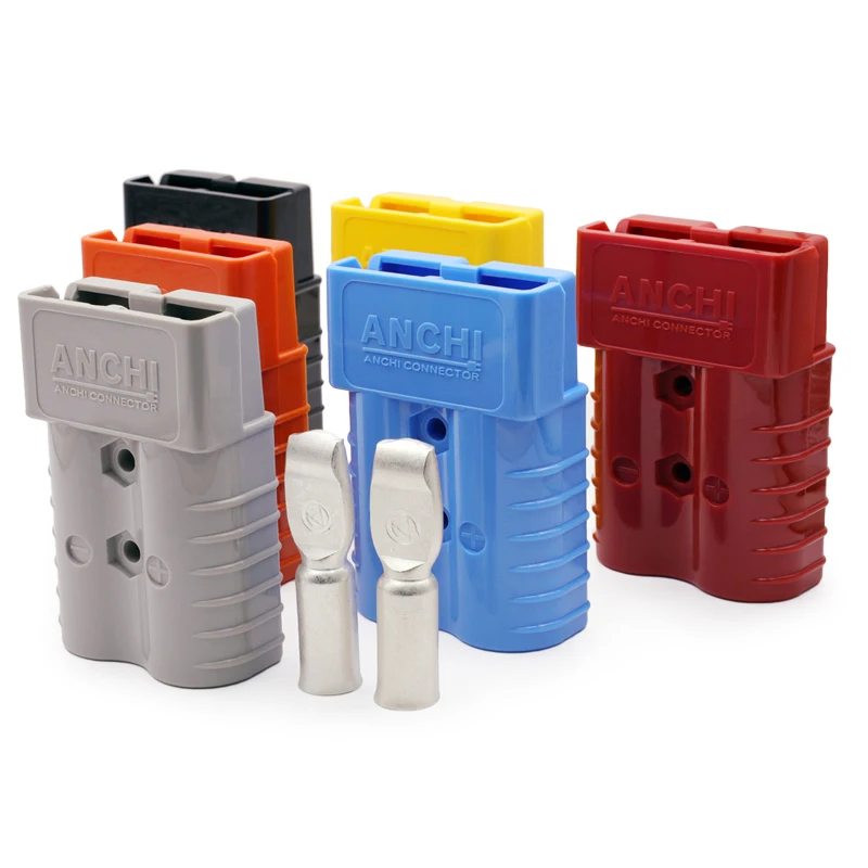 40A/50A/120A/175A/350A 600V Wire Connectors For Anderson Battery Connector Quick Connect/Disconnect Plug For Electrical Devices