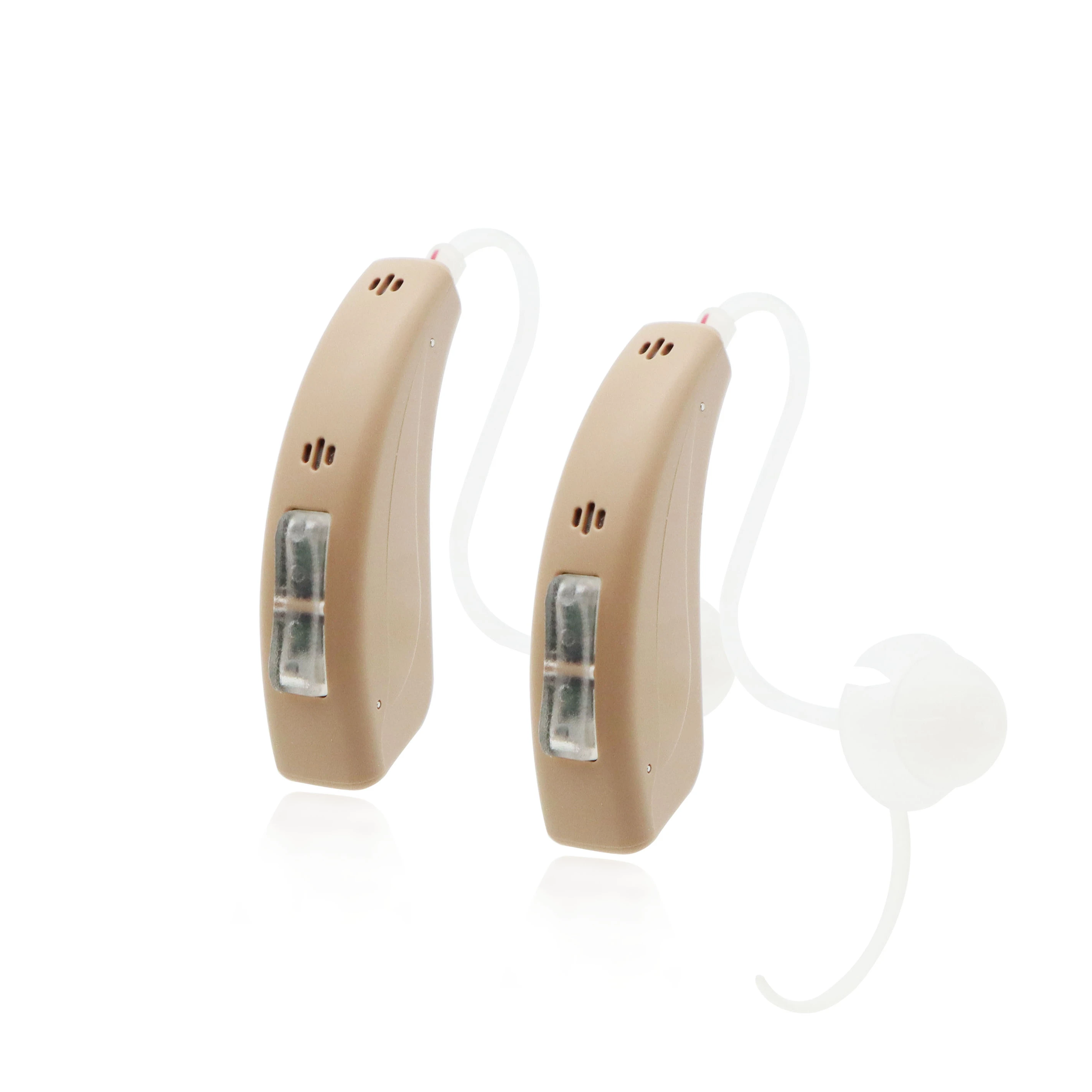 Retone brands smallest BTE 4 channels  digital hearings aid with app  for seniors
