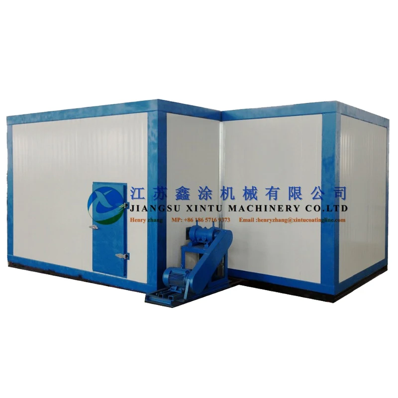 Diesel, natual gas and electric Heater Powder Coating Curing Furnace with RIELLO Burner