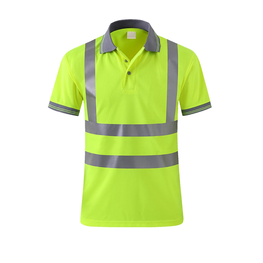 wholesale safety workwear reflective work T shirts men