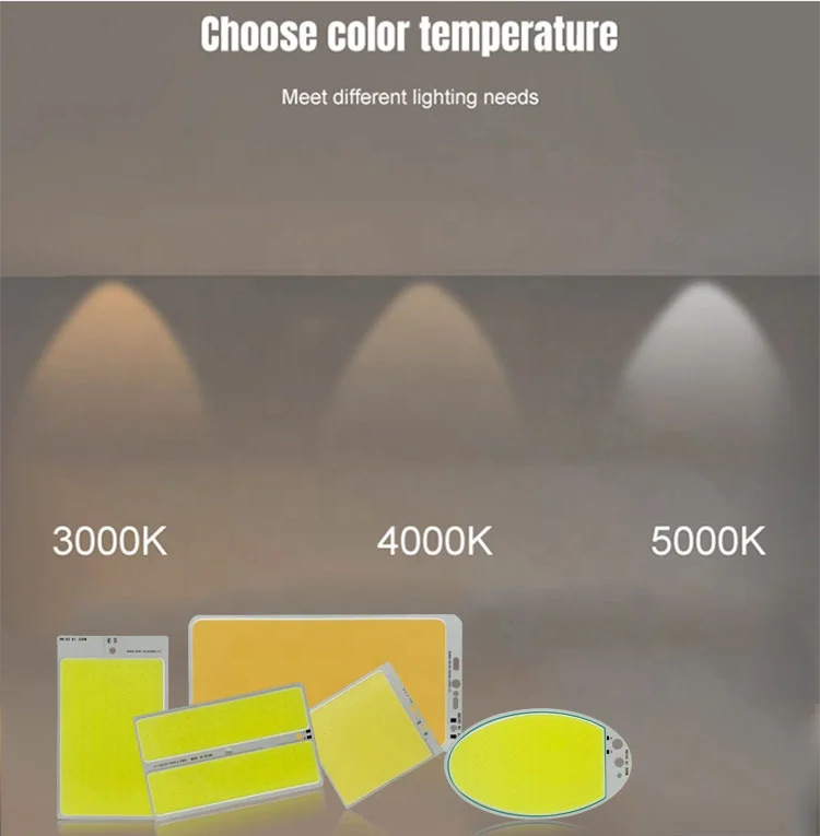 DC12V 300W COB LED Light Board Chip DIY Car Lamp Floodlight Accessories cool white led cob