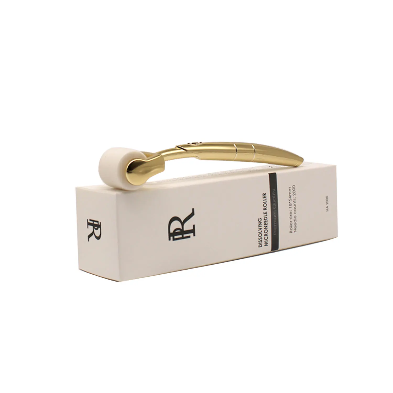 Soluble 2000 Microneedles Patch Derma Roller Transdermal  Absorption Technology