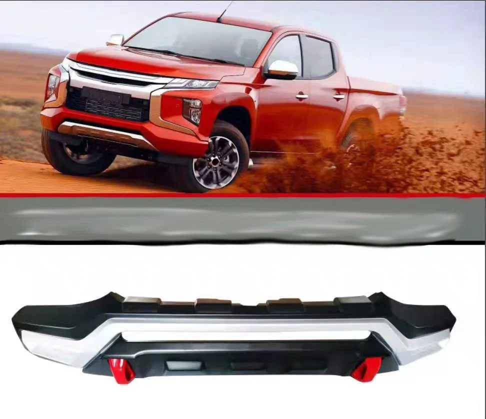 Автомобильные аксессуары Pick up 4X4 бамперы черный передний бампер для Mitsubishi Triton l200 2020