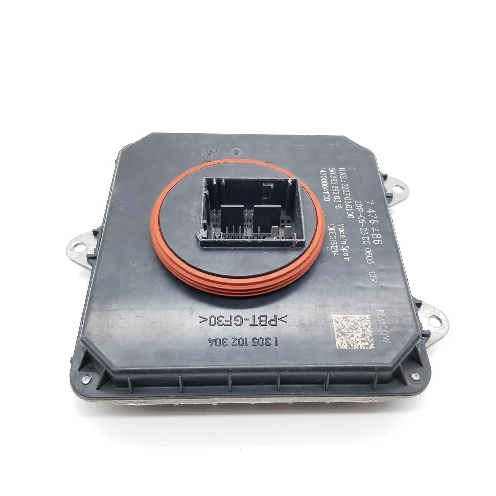7 476 486 LED headlight controller driver module computer ECU block for BMW 5 6 7 series X3 X4 2014-2020