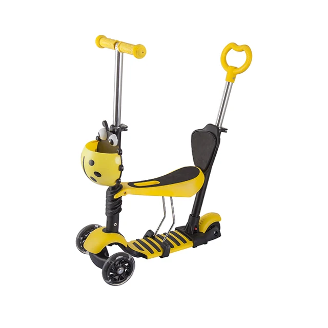 2021 пластиковый замок мопед три 3-колёсный Детский самокат детский