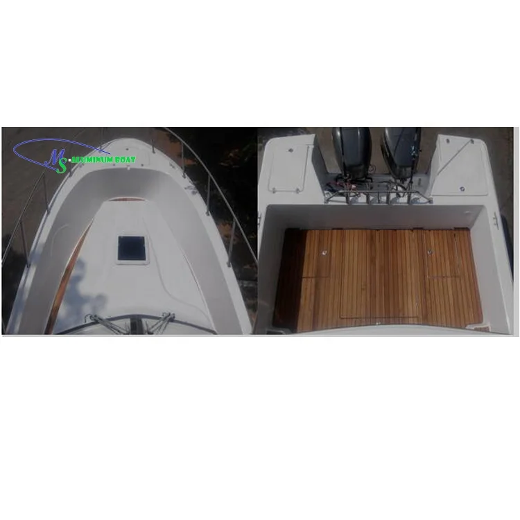 2021new design  MS Aluminium boat high speed bass boat 10.35m 200hp*2 for selling CCS CE Certificates for Europe customers