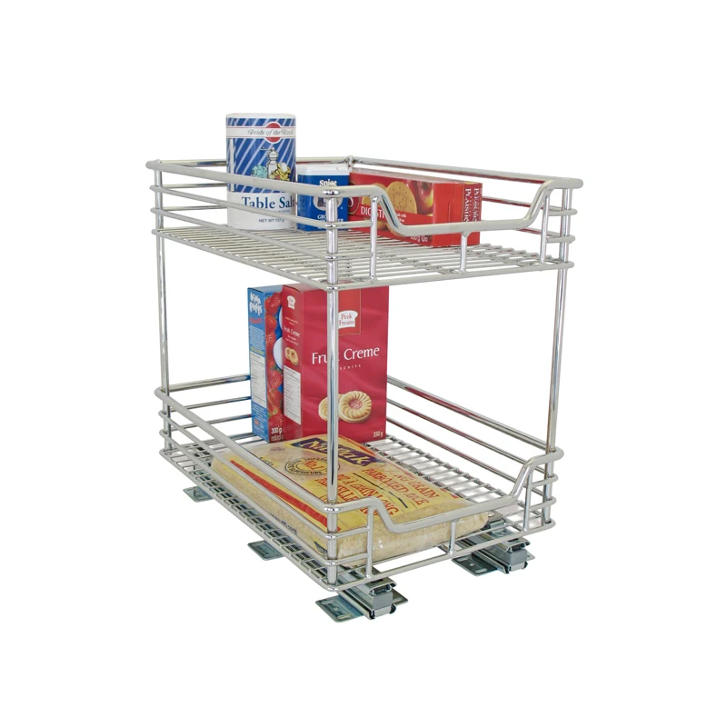 New Inventions China Accessories Kitchen Basket Stainless Steel Kitchen Cabinet