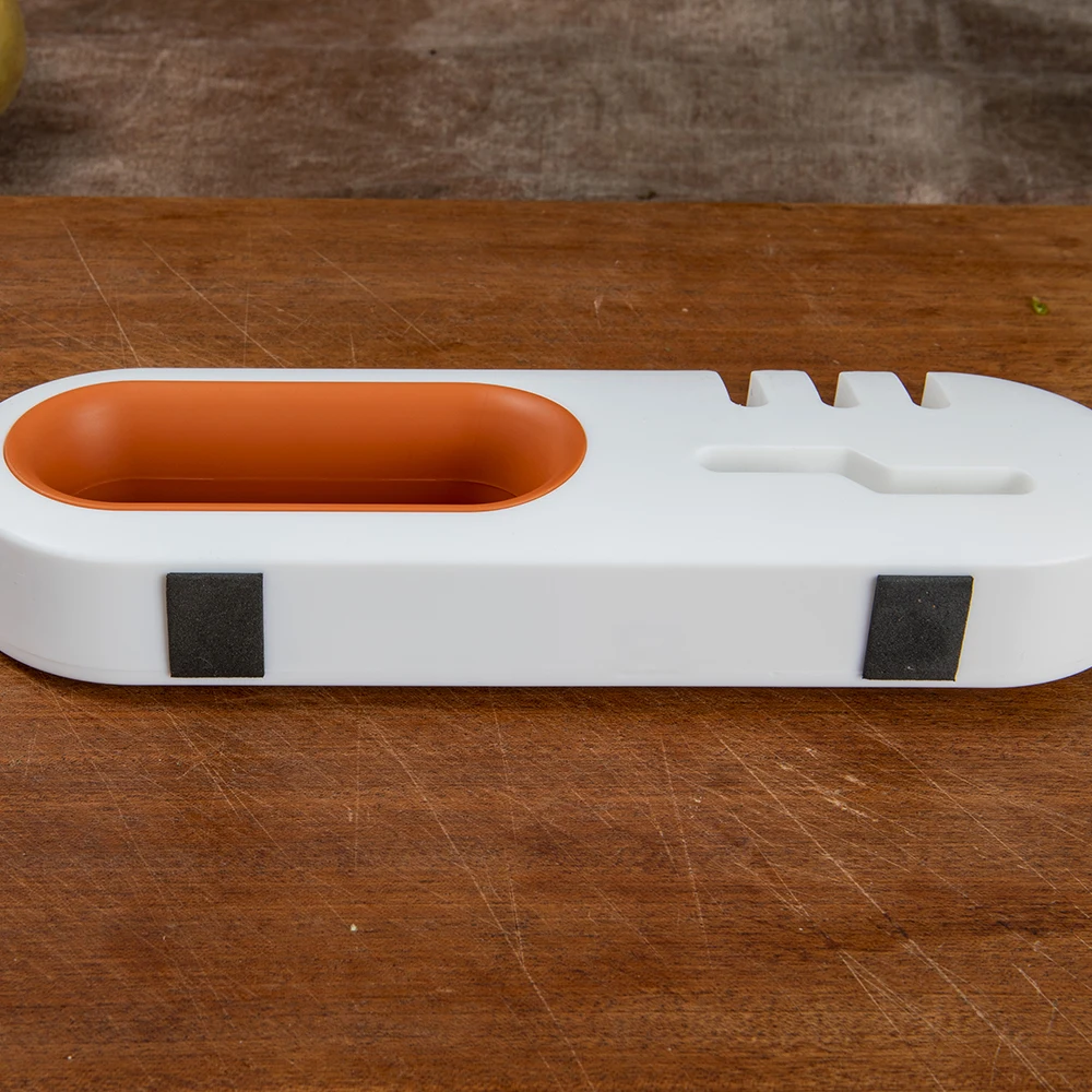 Kitchen Manual Knife Sharpener Diamond Ceramic Knife Scissors Sharpening Machine Portable 4 in 1 Sharpener for Knives