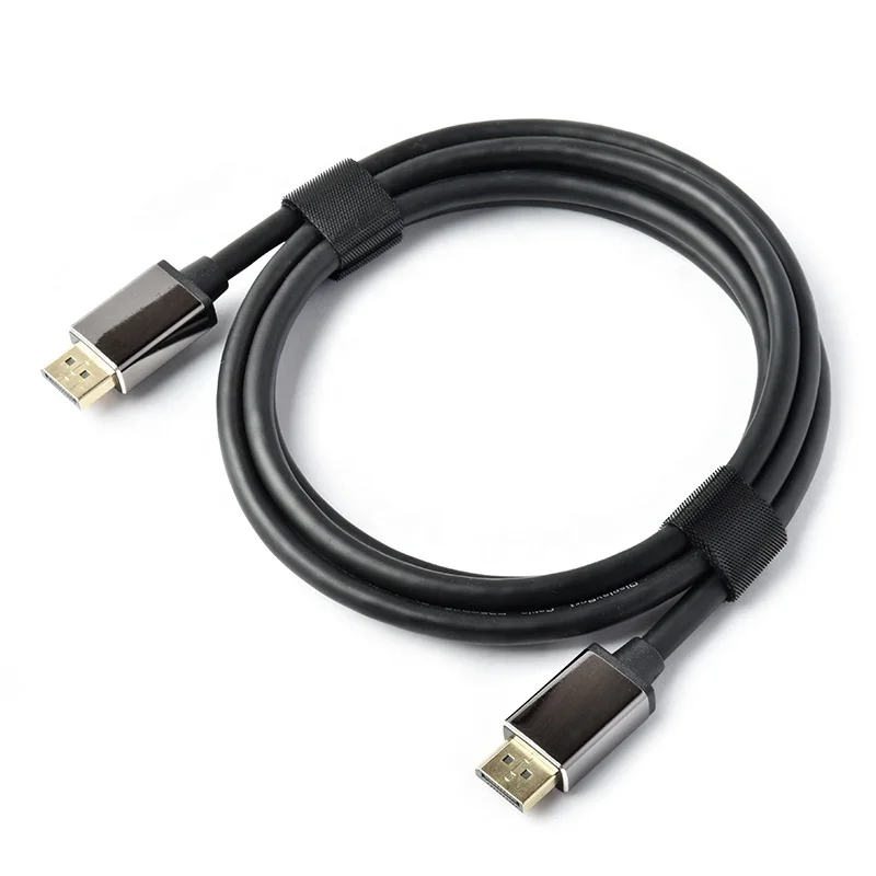 
DP 8K 1.4V HD Male To Male Premium Looking Aluminum Metal Casing Displayport 8K Cable 