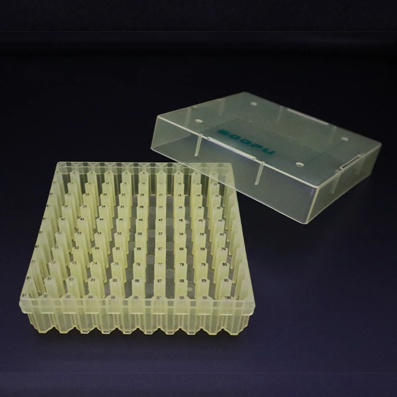 WholesalePlastic Cryobox PC PP Freezing Tube Cryogenic Storage Cryo Vial Box
