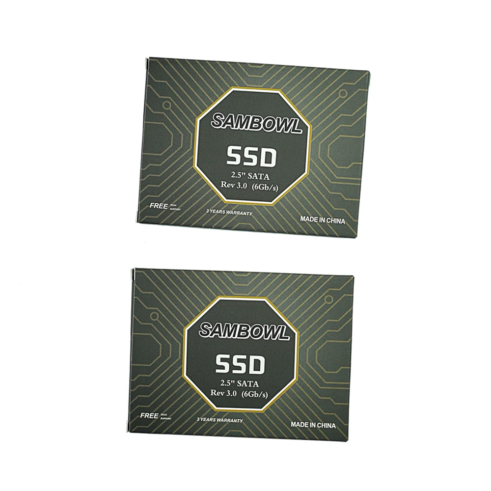 2 5 дюймов твердотельные накопители Sata 3 внутренние жесткие диски 120GB 240GB 480GB 512GB 1TB 2TB OEM логотип Жесткий диск SSD для ноутбука
