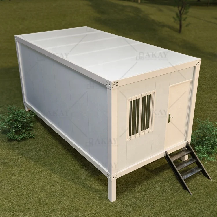 Luxury Villas 20Ft Prefabricated Tiny House Detachable Container House for Sale Living with Bathroom and Toilet Prefab Home