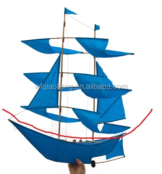boat kite   Colorful sailing kite 3D  three-dimensional kite