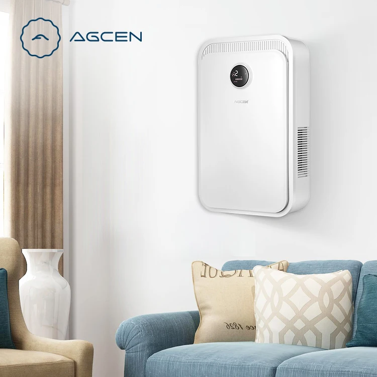 Agcen OEM ODM wall mounted energy recovery Wall Mounted Fresh Air Ventilation System with HEPA filter