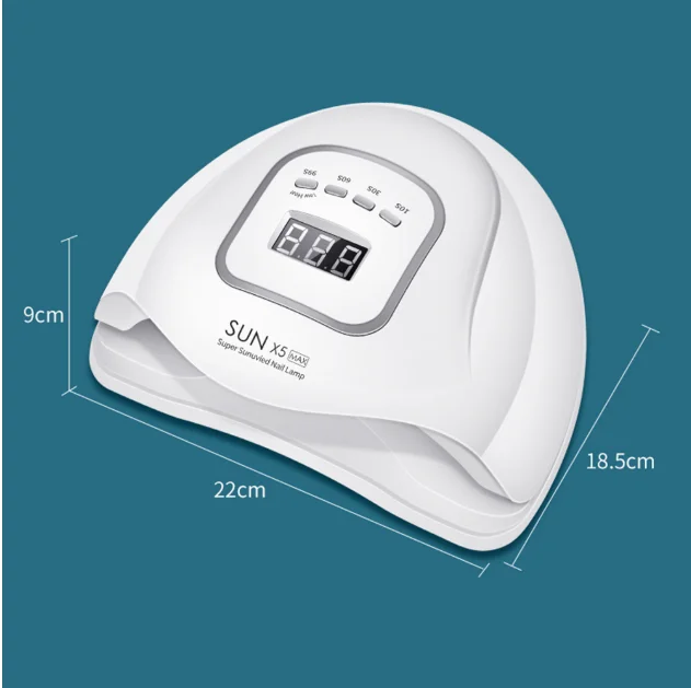 
hot selling Amazon products SUNx5 plus/max nail fast drying 120w lamp electric nail dryer 