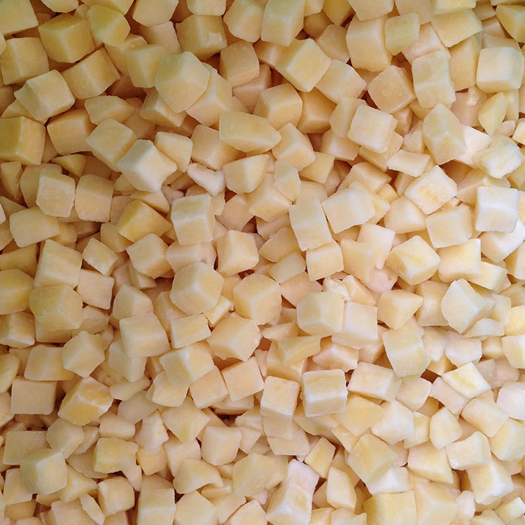 China Best Frozen IQF Potato Dice Sliced Chunk Diced Block Cubes Cuts Wholesale Price Bulk Organic Freeze Freezing Healthy